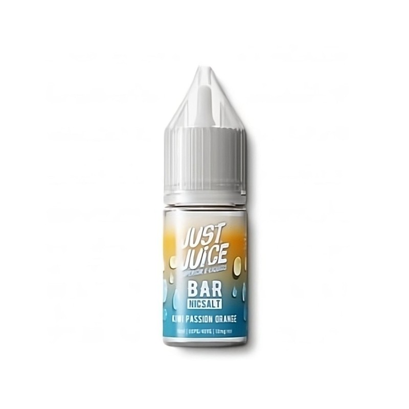 E-liquide Just Juice Bar Salt 10ml - Kiwi Passion Orange 20mg | EliqVapoteur