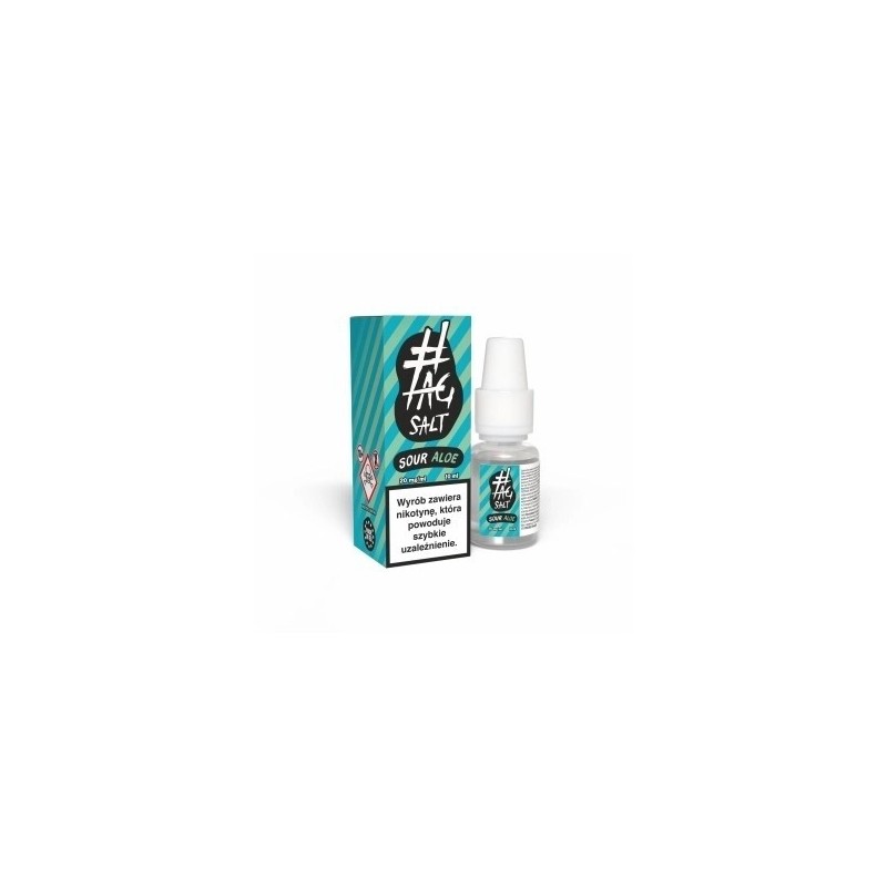 Liquid Hasztag Sour Salt 10ml - Aloe 20mg | Eliq Vapoteur