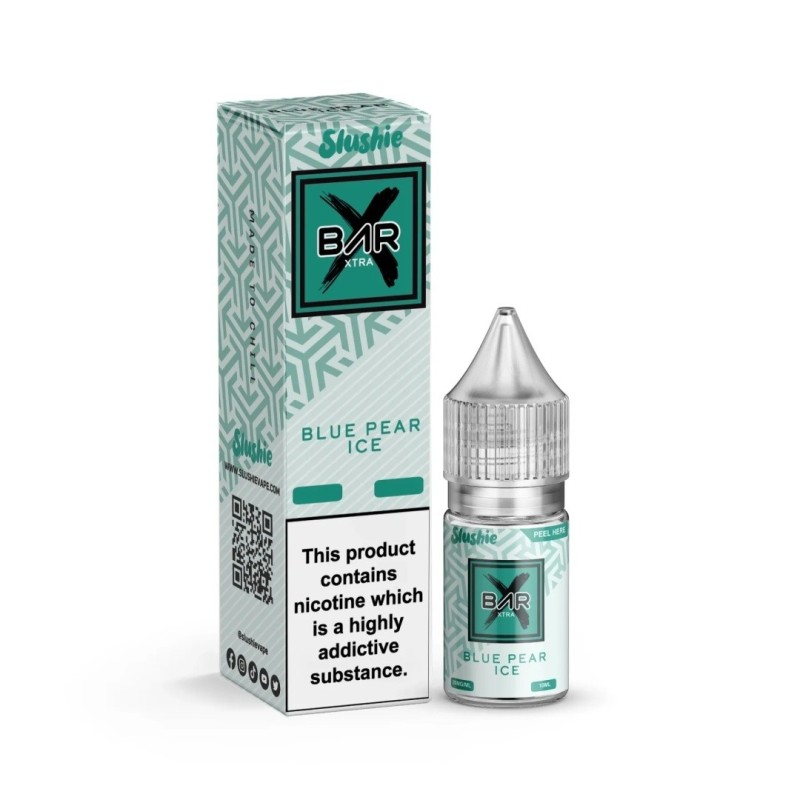 Slushie Bar Salt 10ml - Blue Pear Ice 20mg | EliqVapoteur