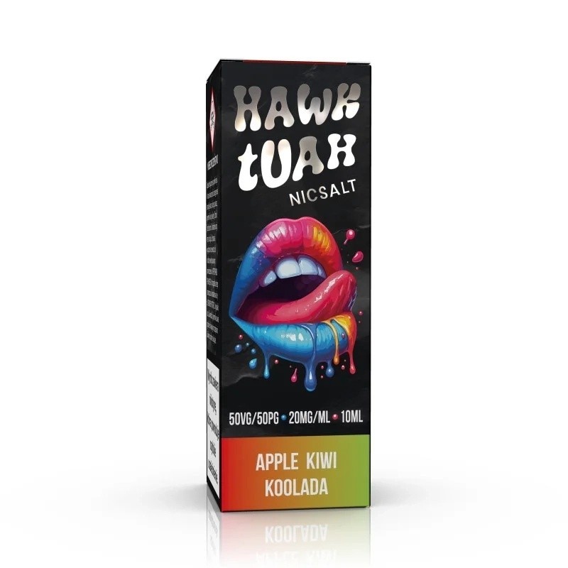 Hawk Tuah Salt E-liquid 10ml - Apple Kiwi Koolada 20mg | EliqVapoteur