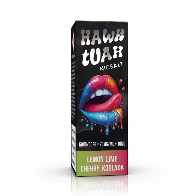 E-liquide HAWK TUAH Salt 10ml - Citron Citron Vert Cerise Koolada 20mg | EliqVapoteur