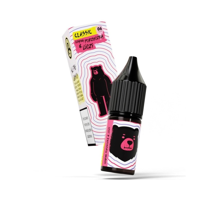 Liquid Go Bears Classic 10ml - Czarna Porzeczka Liczi 6mg | Eliq Vapoteur