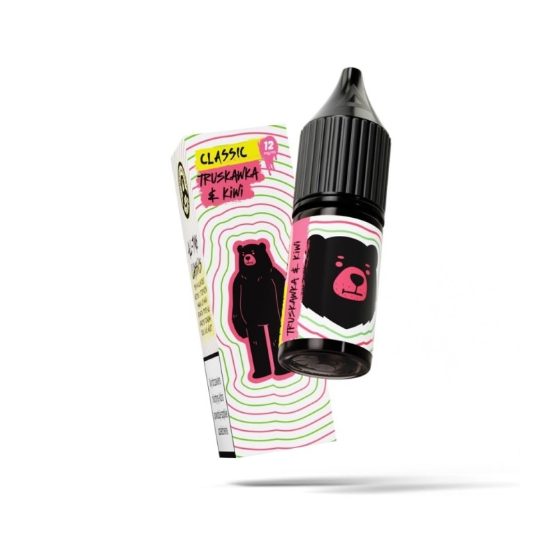Liquid Go Bears Classic 10ml - Truskawka Kiwi 12mg | Eliq Vapoteur