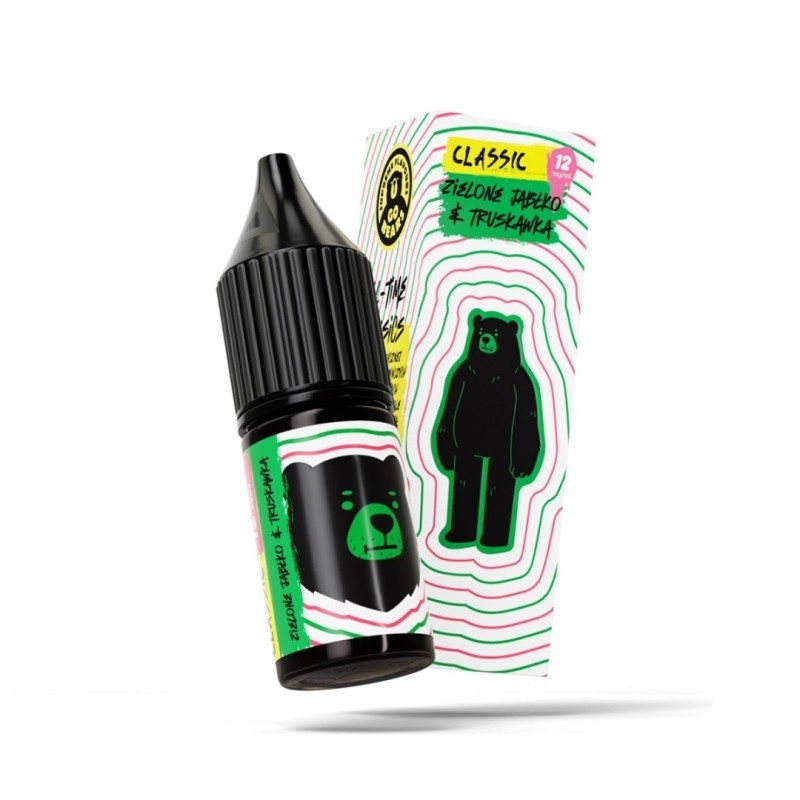 E-liquide Go Bears Classic 10ml - Pomme Verte Fraise 12mg | EliqVapoteur