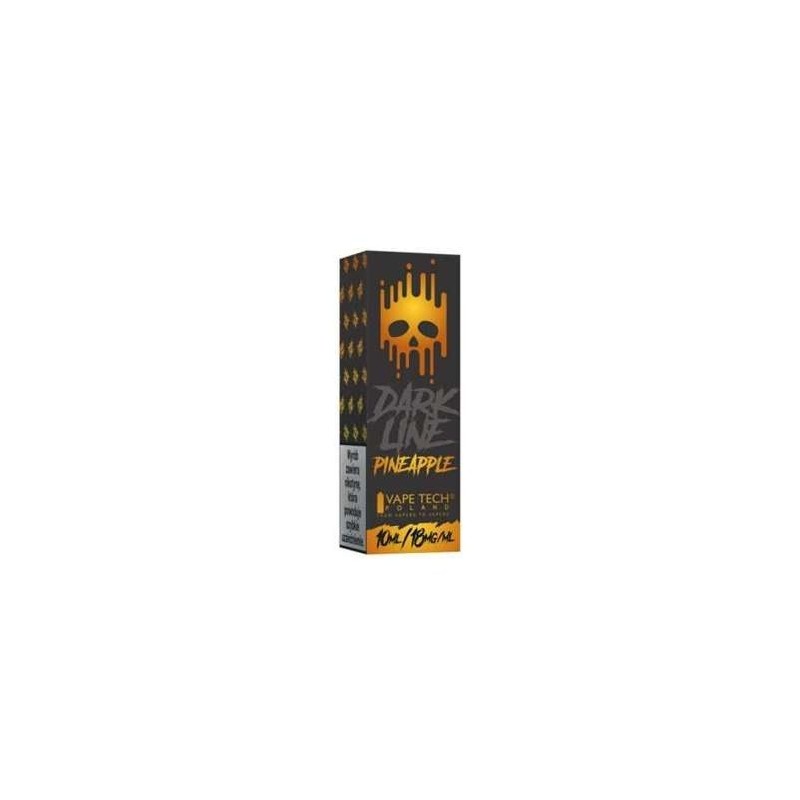 Liquid DARK LINE 10ml - Pineapple 18mg  | Eliq Vapoteur