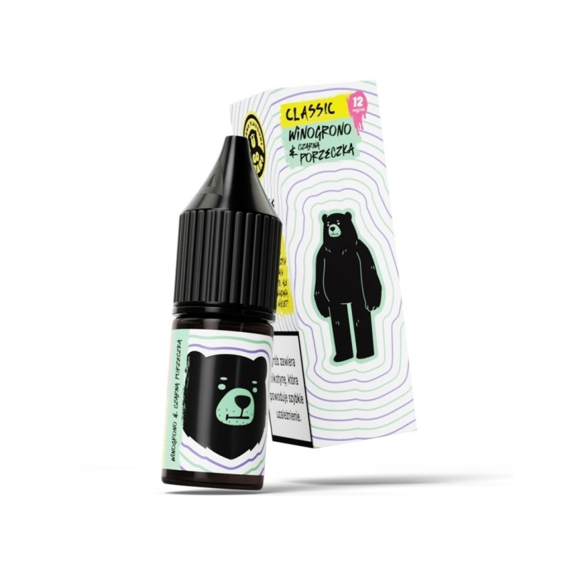 Go Bears Classic 10ml - Grape Black Currant 12mg | EliqVapoteur