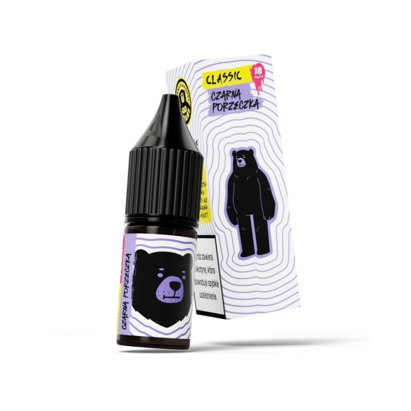Liquid Go Bears Classic 10ml - Czarna Porzeczka 18mg | Eliq Vapoteur