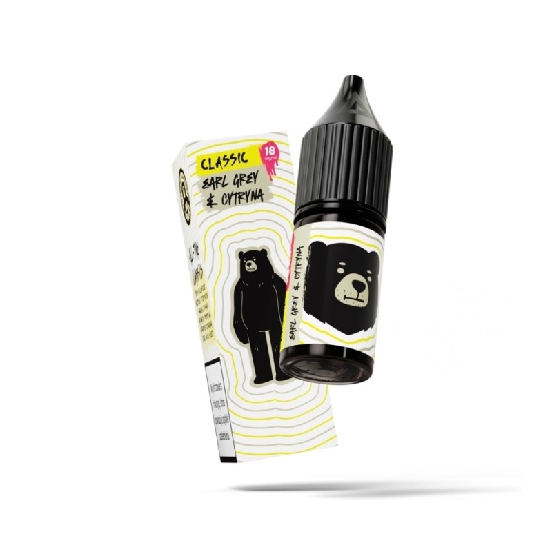 Go Bears Classic 10ml - Earl Grey Lemon 18mg | EliqVapoteur
