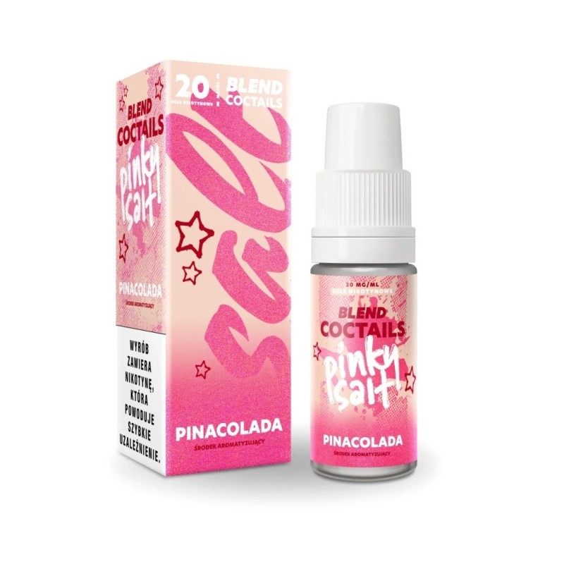 Pinky Vape Cocktails Salt E-liquid 10ml - Pinacolada 20mg | EliqVapoteur