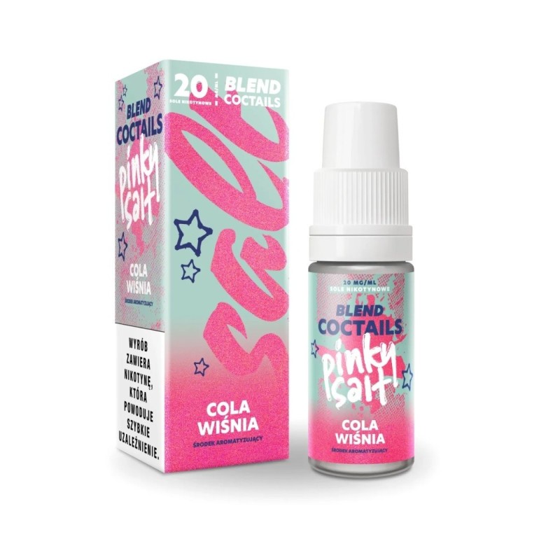 Pinky Vape Cocktails Salt E-liquid 10ml - Cherry Cola 20mg | EliqVapoteur