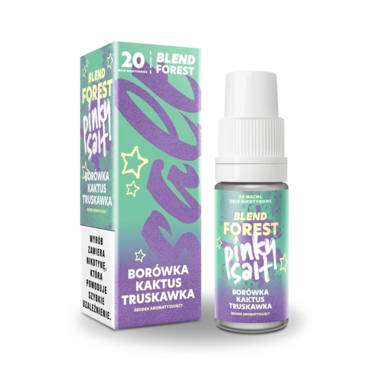 E-liquide Pinky Vape Forest Salt 10ml - Myrtille Cactus Fraise 20mg | EliqVapoteur
