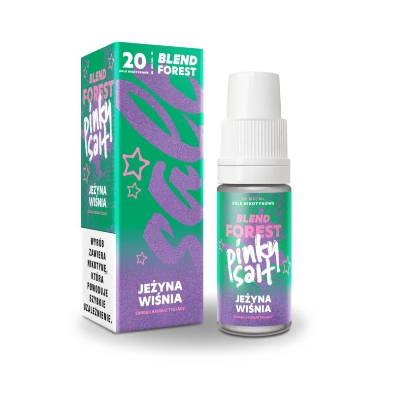 Liquid Pinky Vape Forest Salt 10ml - Jeżyna Wiśnia 20mg | Eliq Vapoteur