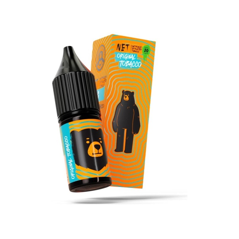 E-liquide Go Bears Net Salt 10ml - Tabac Original 20mg | EliqVapoteur