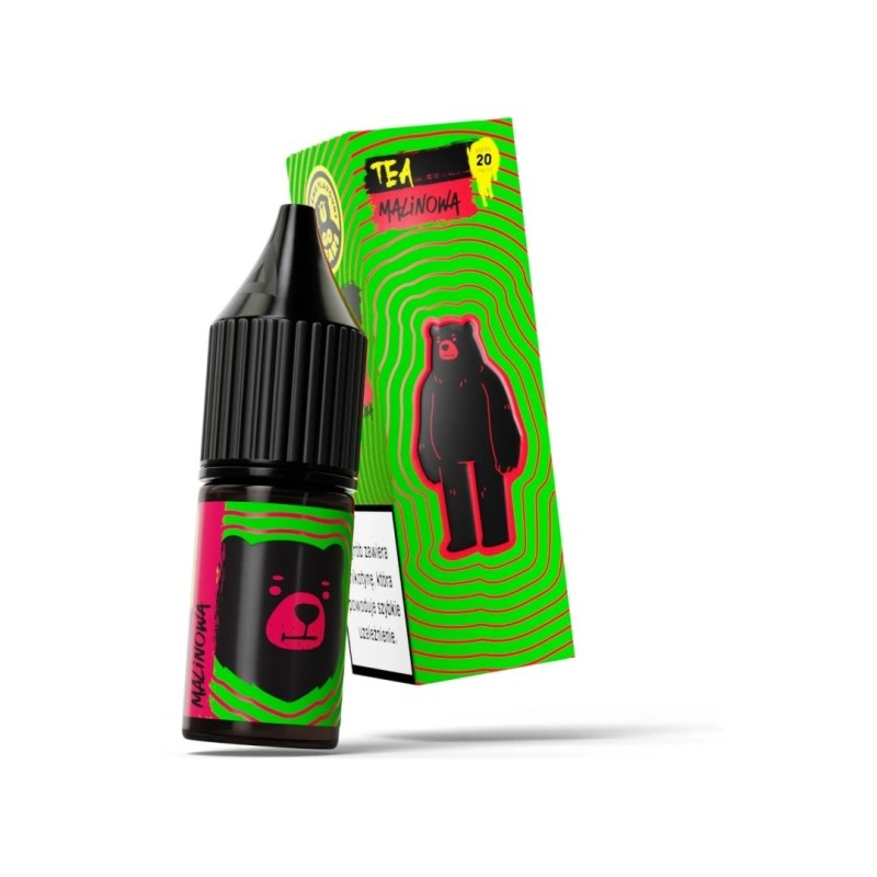 Go Bears Tea Salt E-liquid - Raspberry 20mg | EliqVapoteur