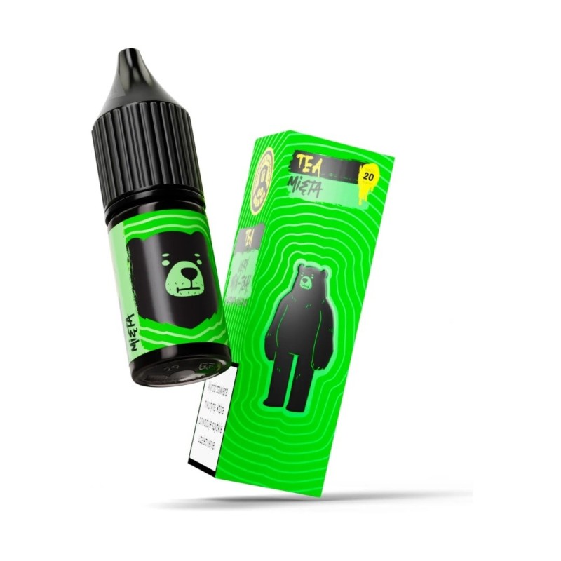E-liquide Go Bears Tea Salt 10ml - Menthe 20mg | EliqVapoteur