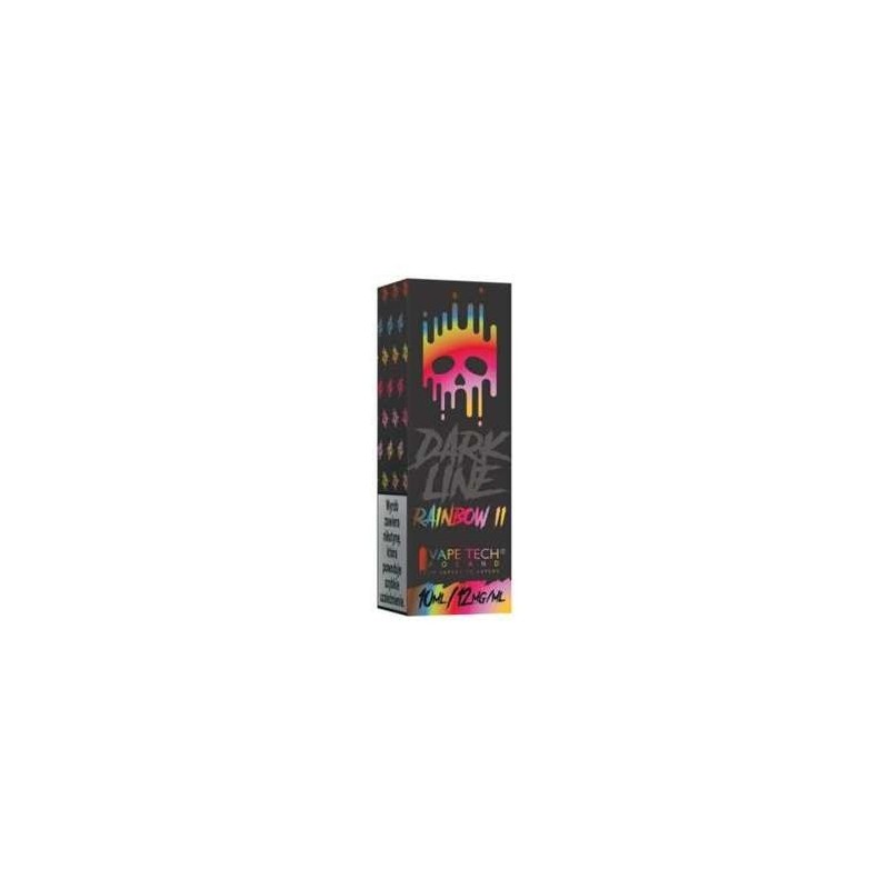 Liquid DARK LINE 10ml - Rainbow II 12mg  | Eliq Vapoteur