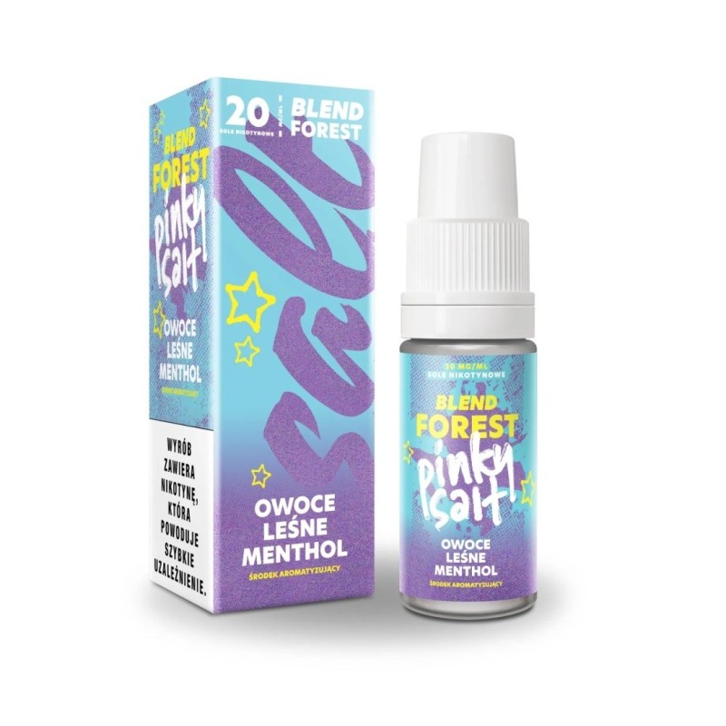 E-liquide Pinky Vape Forest Salt 10ml - Fruits des Bois Menthe 20mg | EliqVapoteur
