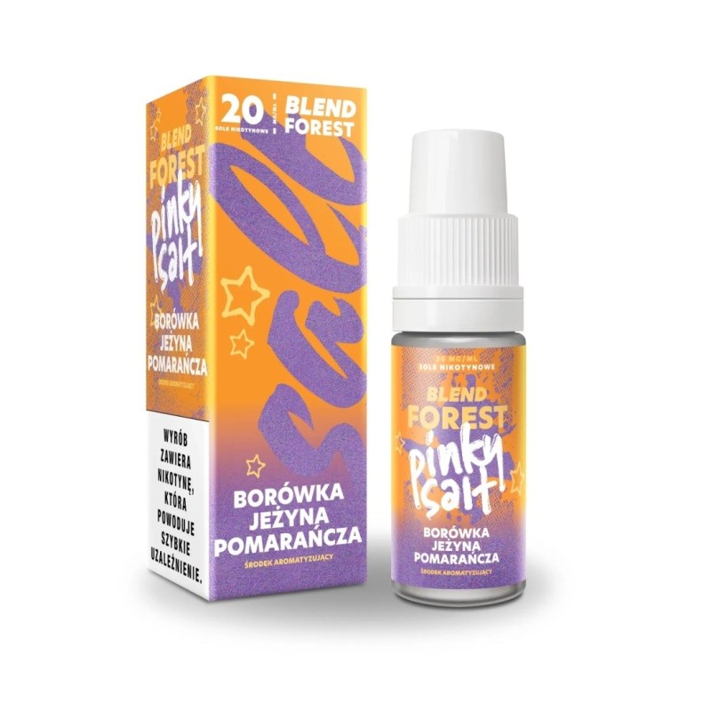Liquid Pinky Vape Forest Salt 10ml - Borówka Jeżyna Pomarańcza 20mg | Eliq Vapoteur