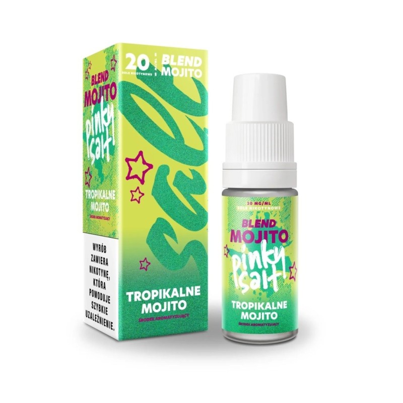 E-liquide Pinky Vape Mojito Salt 10ml - Mojito Tropical 20mg | EliqVapoteur