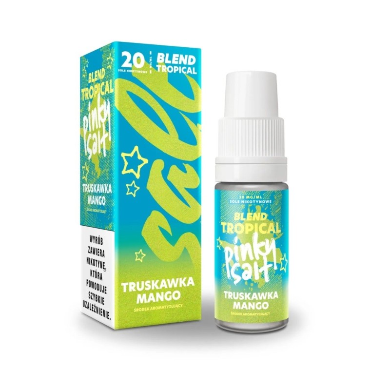 Liquid Pinky Vape Tropical Salt 10ml - Truskawka Mango 20mg | Eliq Vapoteur