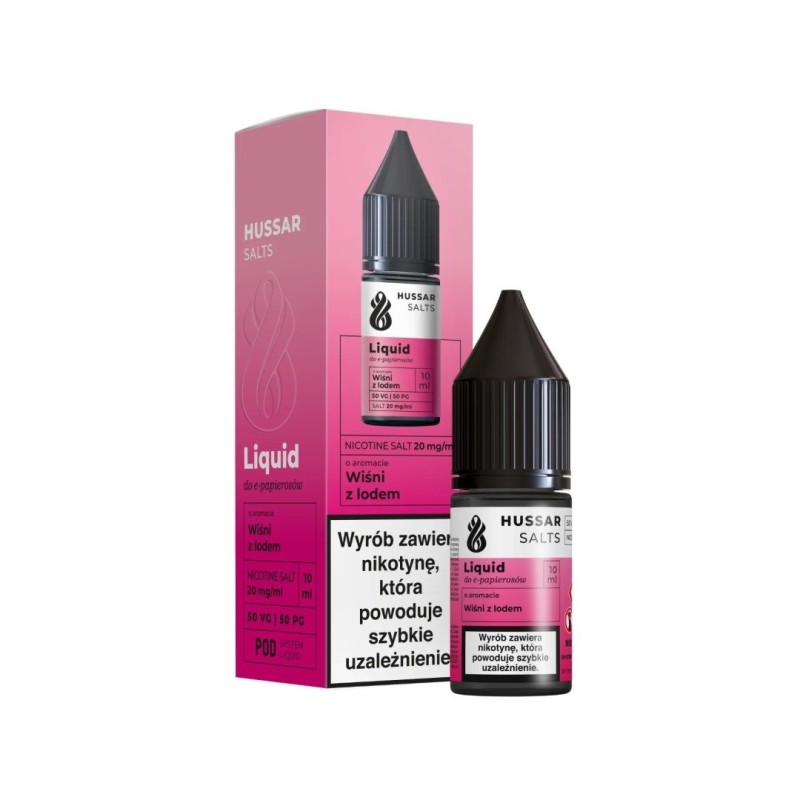 E-liquide Hussar Salts 10ml - Cerise Givrée 20mg | EliqVapoteur