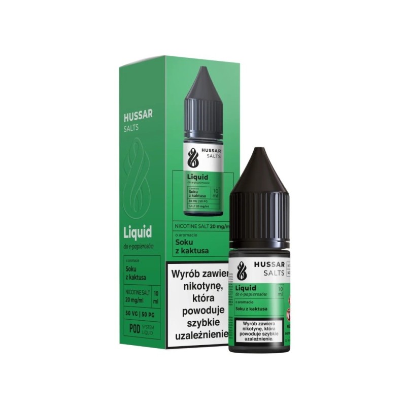Hussar Salts 10ml - Cactus Juice 20mg | EliqVapoteur
