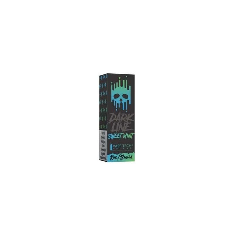 E-liquid DARK LINE 10ml - Sweet Mint 12mg | EliqVapoteur