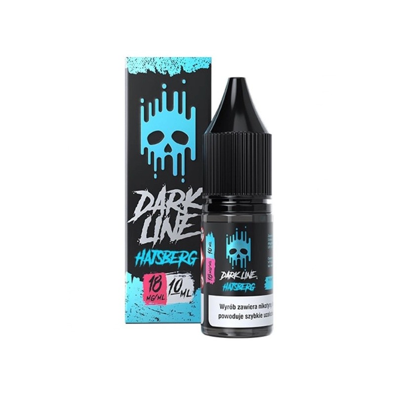 Dark Line E-liquid 10ml - Hajsberg 18mg | EliqVapoteur