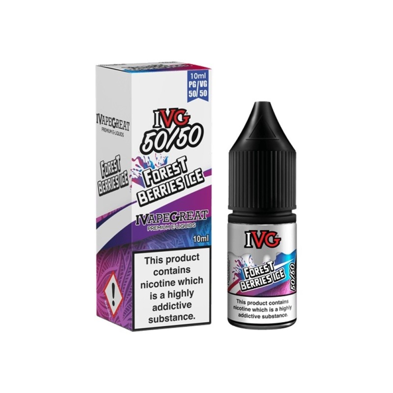 Liquid IVG 50/50 10ml - Forest Berries Ice 6mg | Eliq Vapoteur