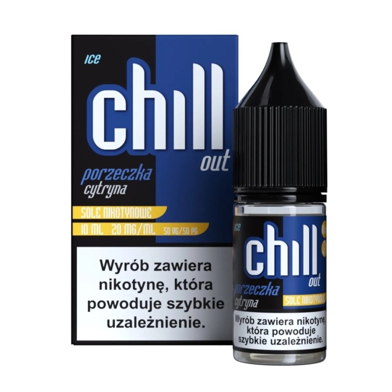 E-liquide Chill Out Salt 10ml - Cassis Citron Ice 20mg | EliqVapoteur