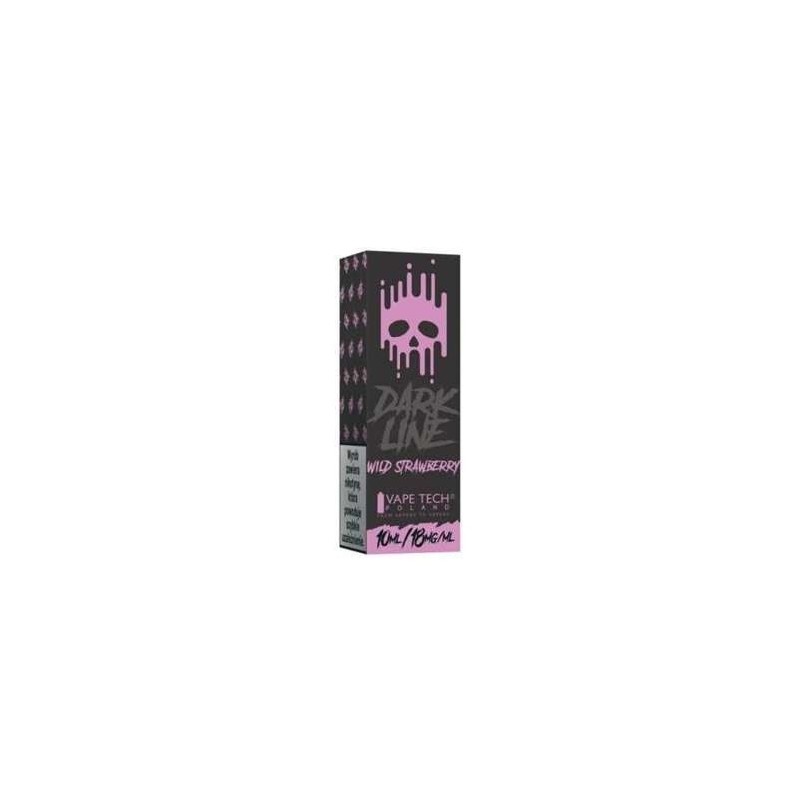 Liquid DARK LINE 10ml - Wild Strawberry 18mg  | Eliq Vapoteur