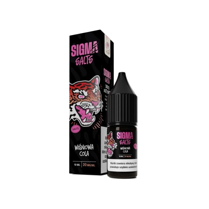 Liquid Sigma Salts 10ml - Wiśniowa Cola 20mg | Eliq Vapoteur