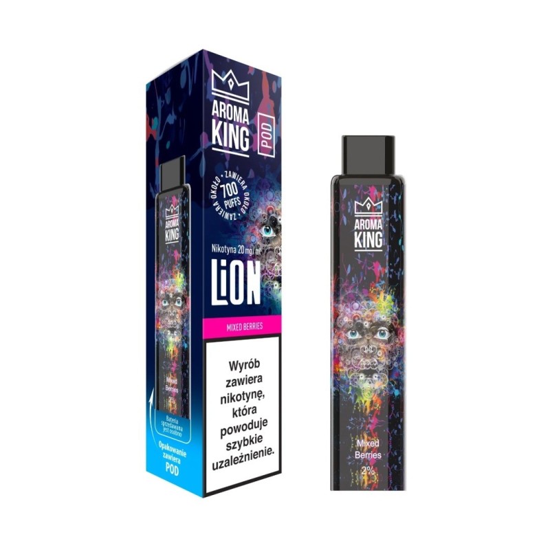 Cartouche Aroma King Lion Pod - Mixed Berries 2ml | EliqVapoteur