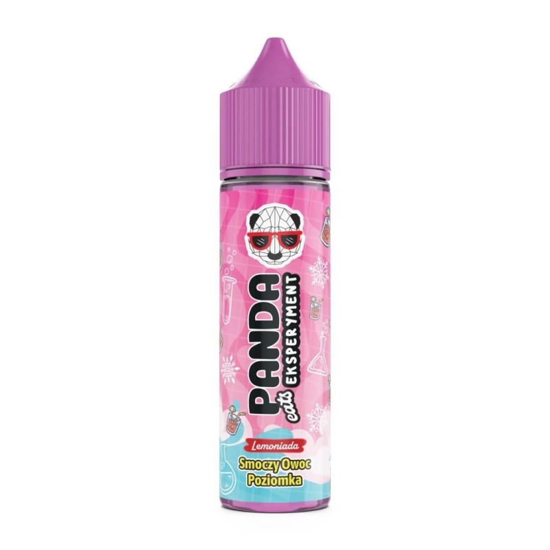 Longfill Panda Eksperyment Lemoniada 10/60ml - Smoczy Owoc Poziomka | Eliq Vapoteur