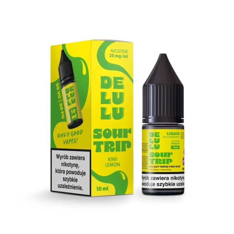 Liquid Delulu Salt 10ml - Sour Trip 20mg | Eliq Vapoteur