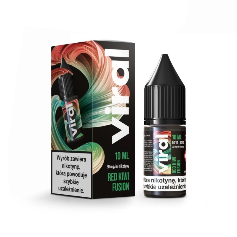 Viral Salt E-liquid 10ml - Red Kiwi Fusion 20mg | EliqVapoteur
