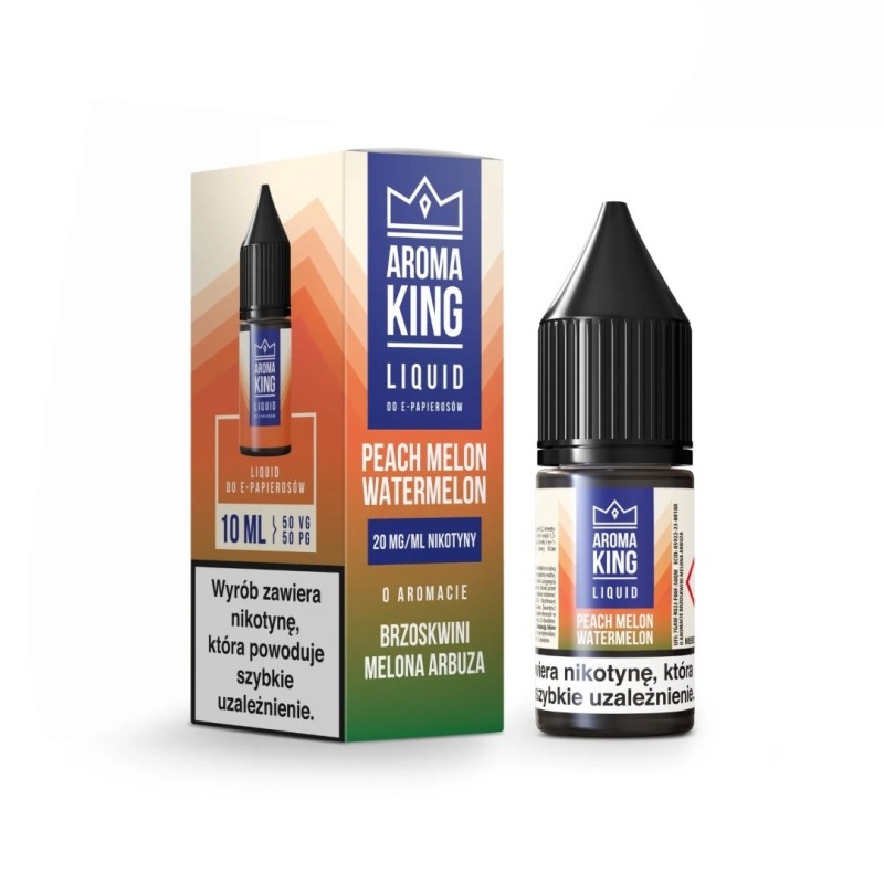 E-liquide Aroma King Salt V2 10ml - Peach Melon Watermelon 20mg | EliqVapoteur