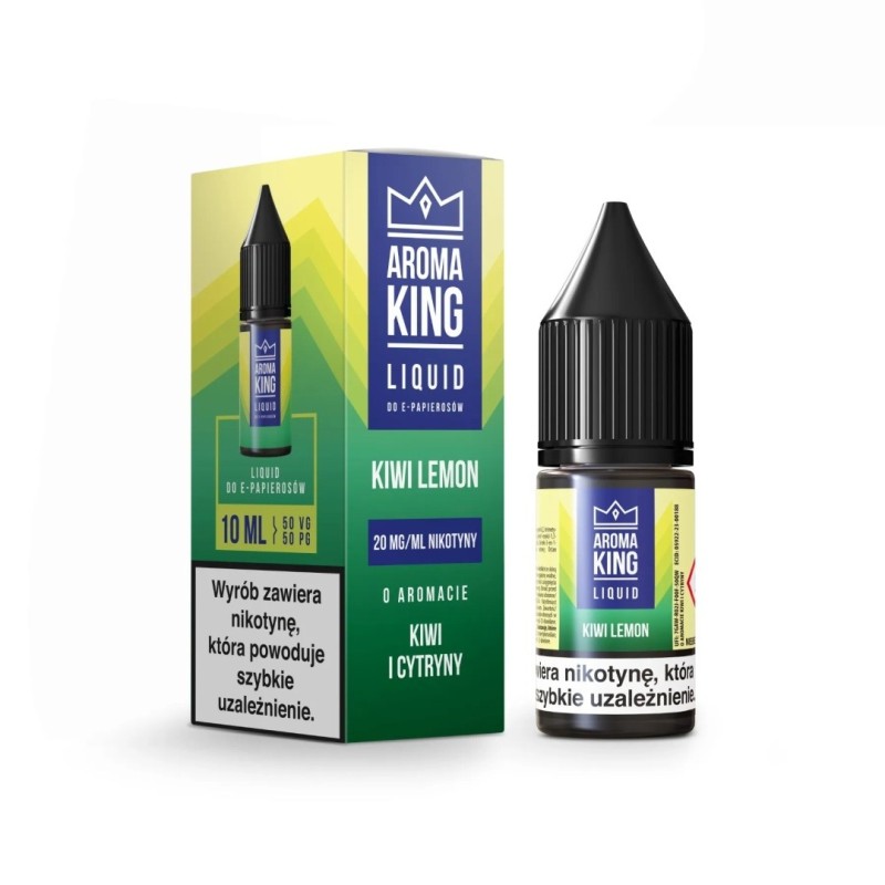 Liquid Aroma King Salt V2 10ml - Kiwi Lemon 20mg | Eliq Vapoteur