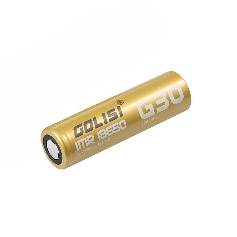 Accumulateur Golisi G30 18650 3000mAh 25A | EliqVapoteur