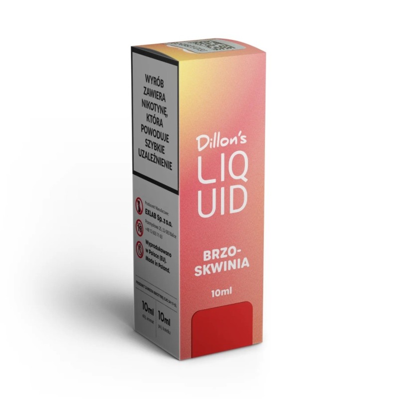 Dillon's E-liquid 10ml - Peach 12MG | EliqVapoteur