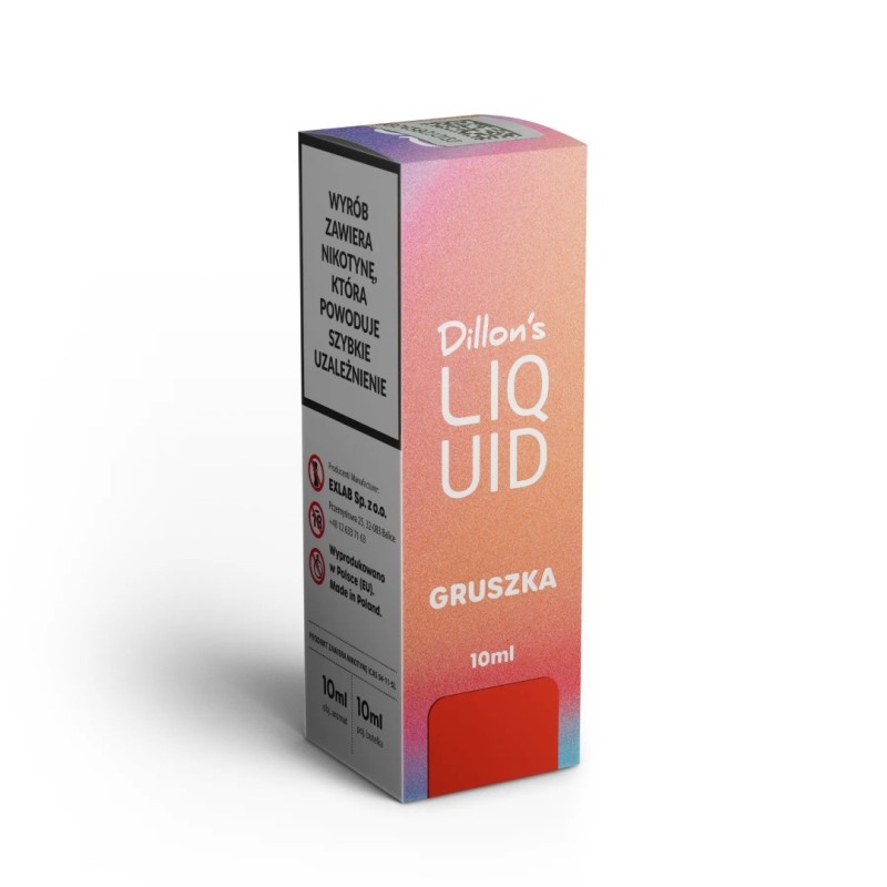 Liquid Dillon's 10ml - Gruszka 12MG | Eliq Vapoteur