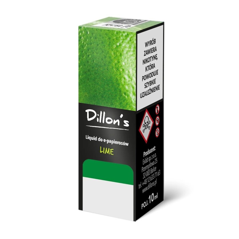 Liquid Dillon's 10ml - Lime 12MG | Eliq Vapoteur