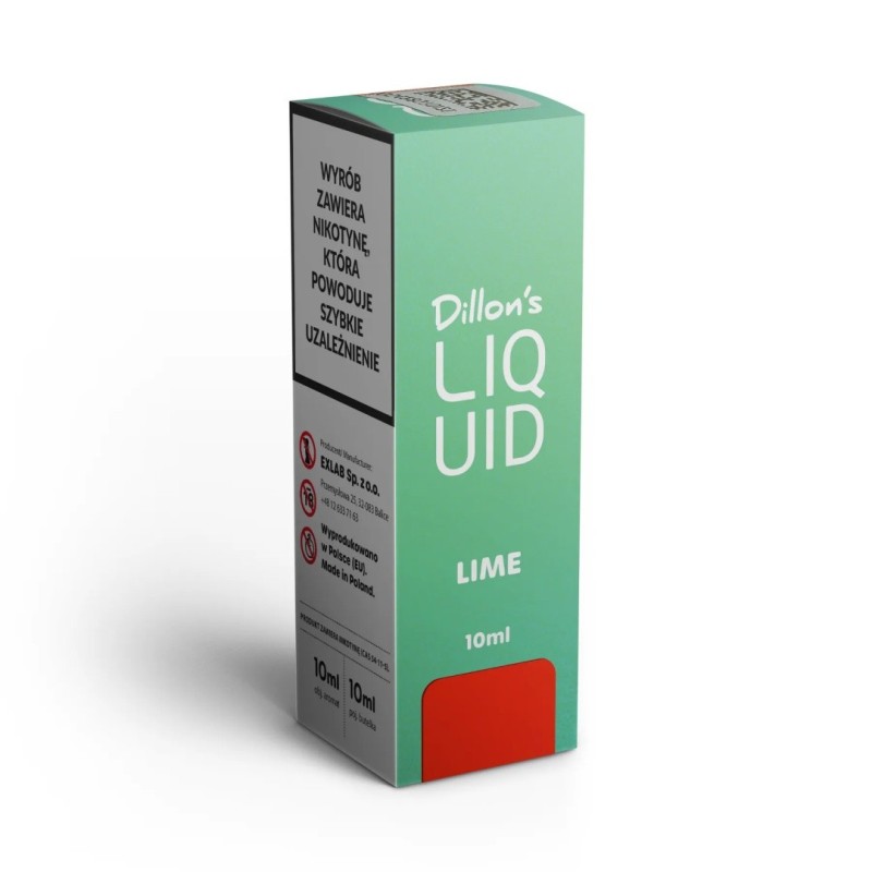 Liquid Dillon's 10ml - Lime 20MG | Eliq Vapoteur