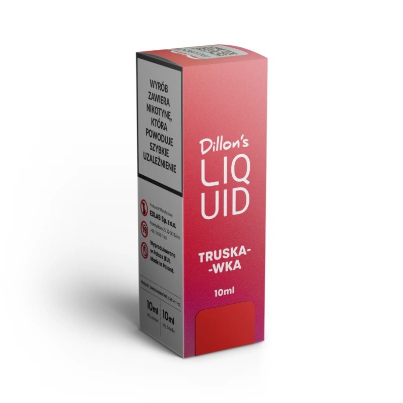 Liquid Dillon's 10ml - Truskawka 12MG | Eliq Vapoteur