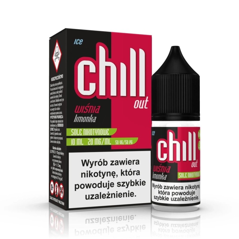 Liquid Chill Out 10ml - Wiśnia Limonka 20mg | Eliq Vapoteur
