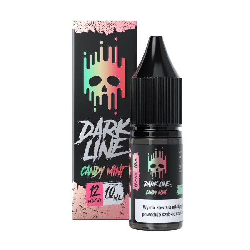 E-liquid DARK LINE 10ml - Candy Mint 12mg | EliqVapoteur