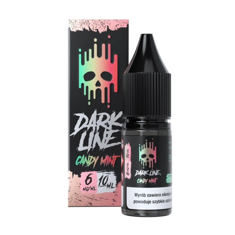 E-liquid DARK LINE 10ml - Candy Mint 6mg | EliqVapoteur