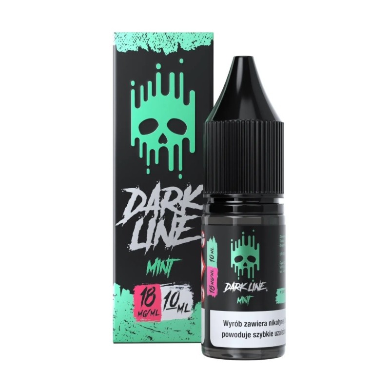 Dark Line E-liquid 10ml - Mint 18mg | EliqVapoteur