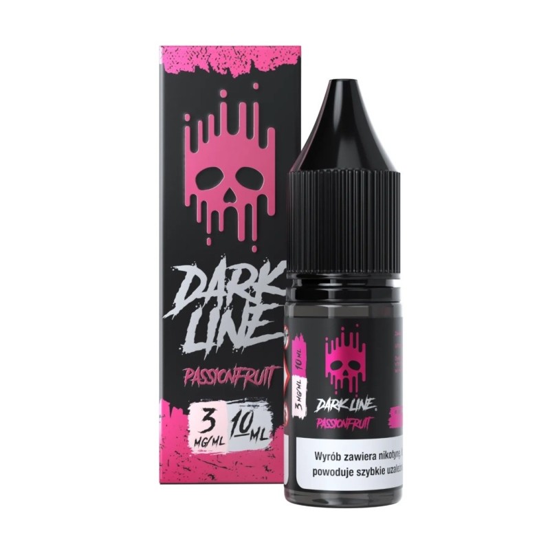Liquid DARK LINE 10ml - Passion Fruit 3mg | Eliq Vapoteur