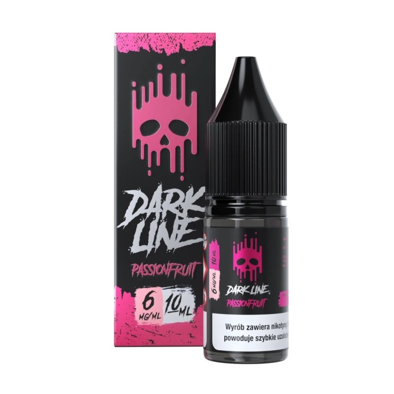 Liquid DARK LINE 10ml - Passion Fruit 6mg | Eliq Vapoteur